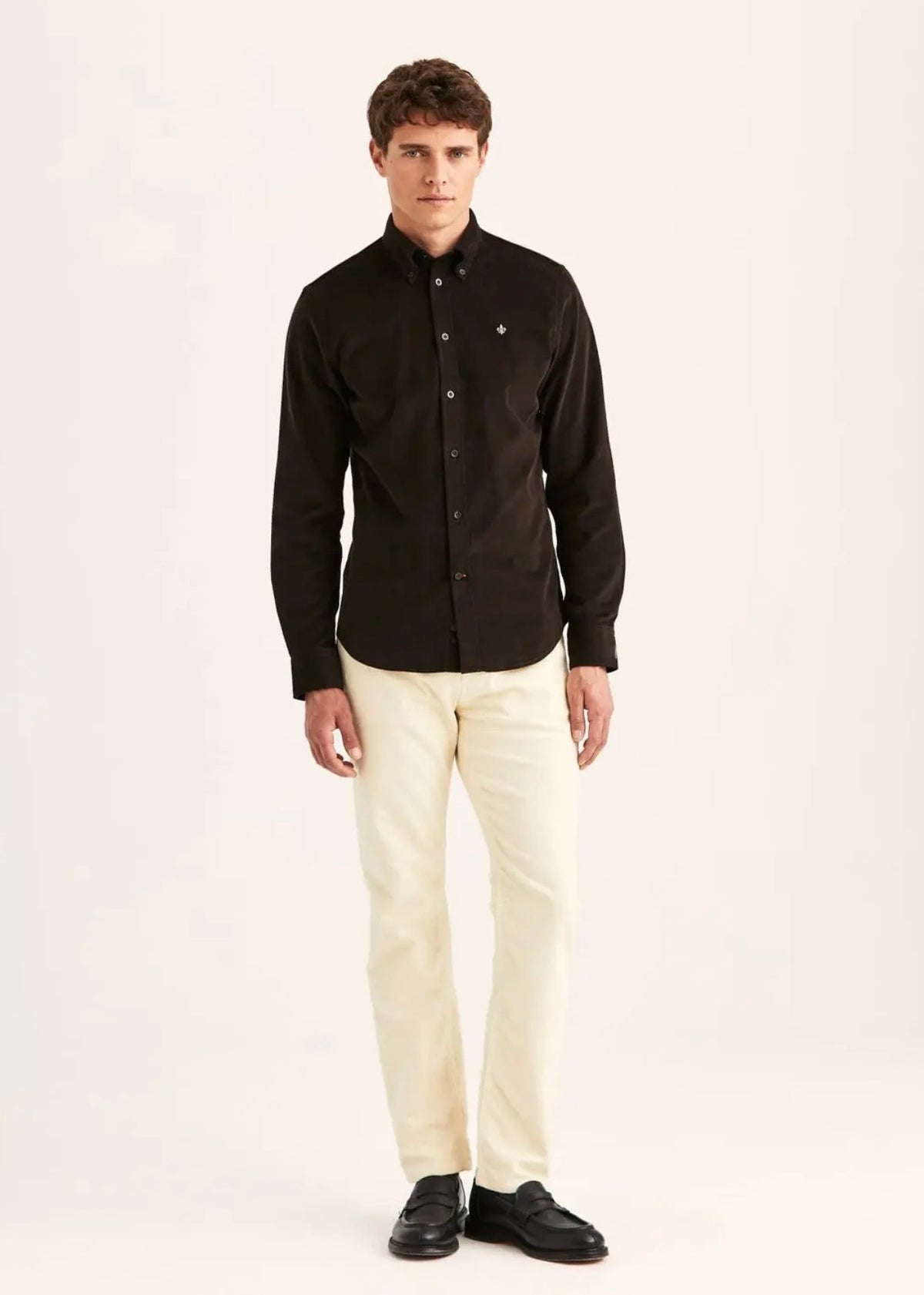 Douglas Cord Shirt Brown