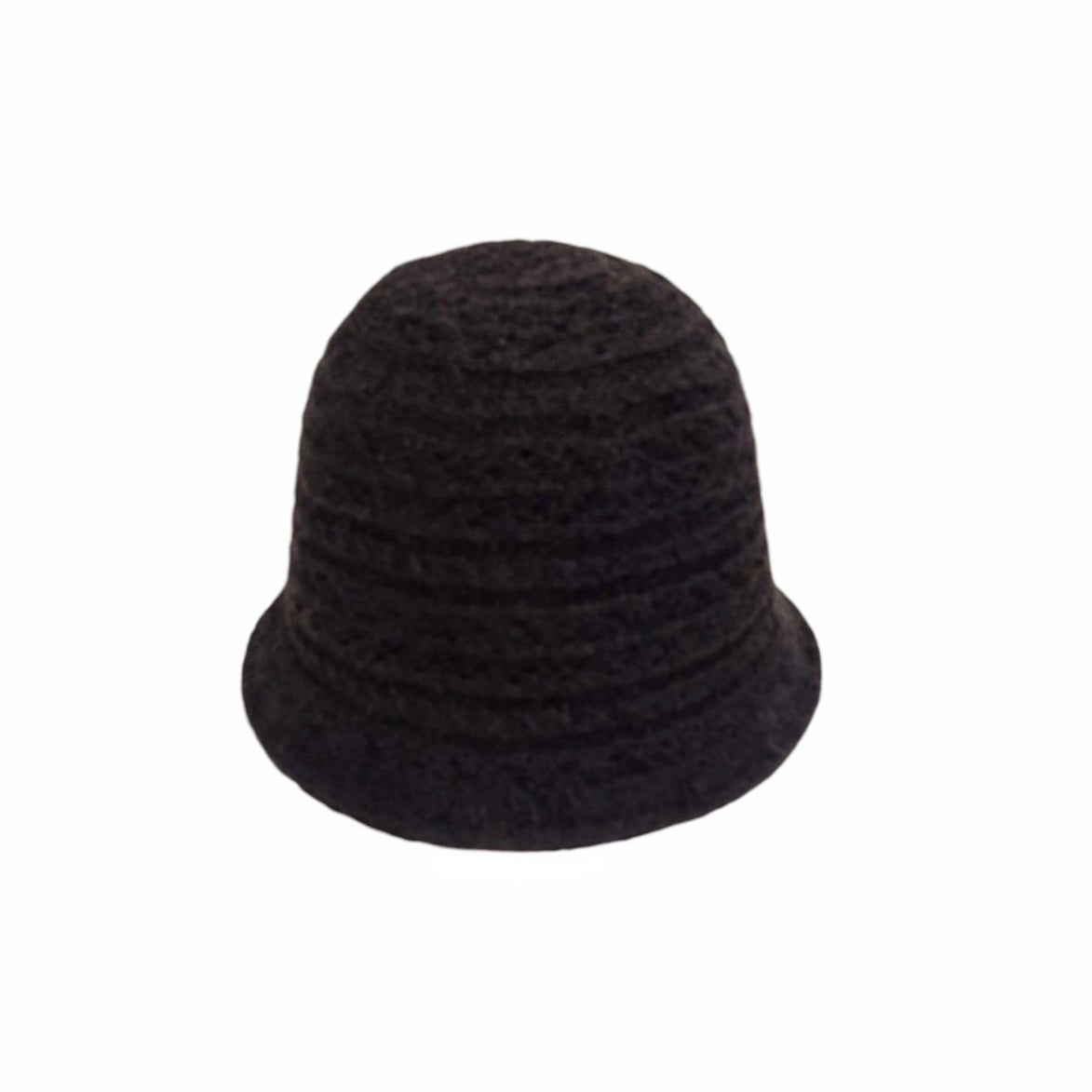 Noma Heklet Ull hatt Black