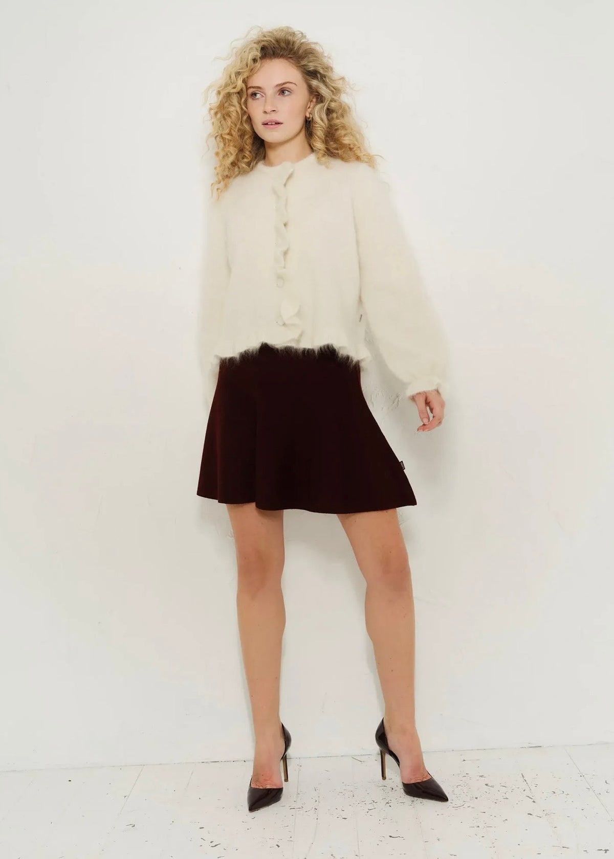 Ana Chunky Cardigan Offwhite