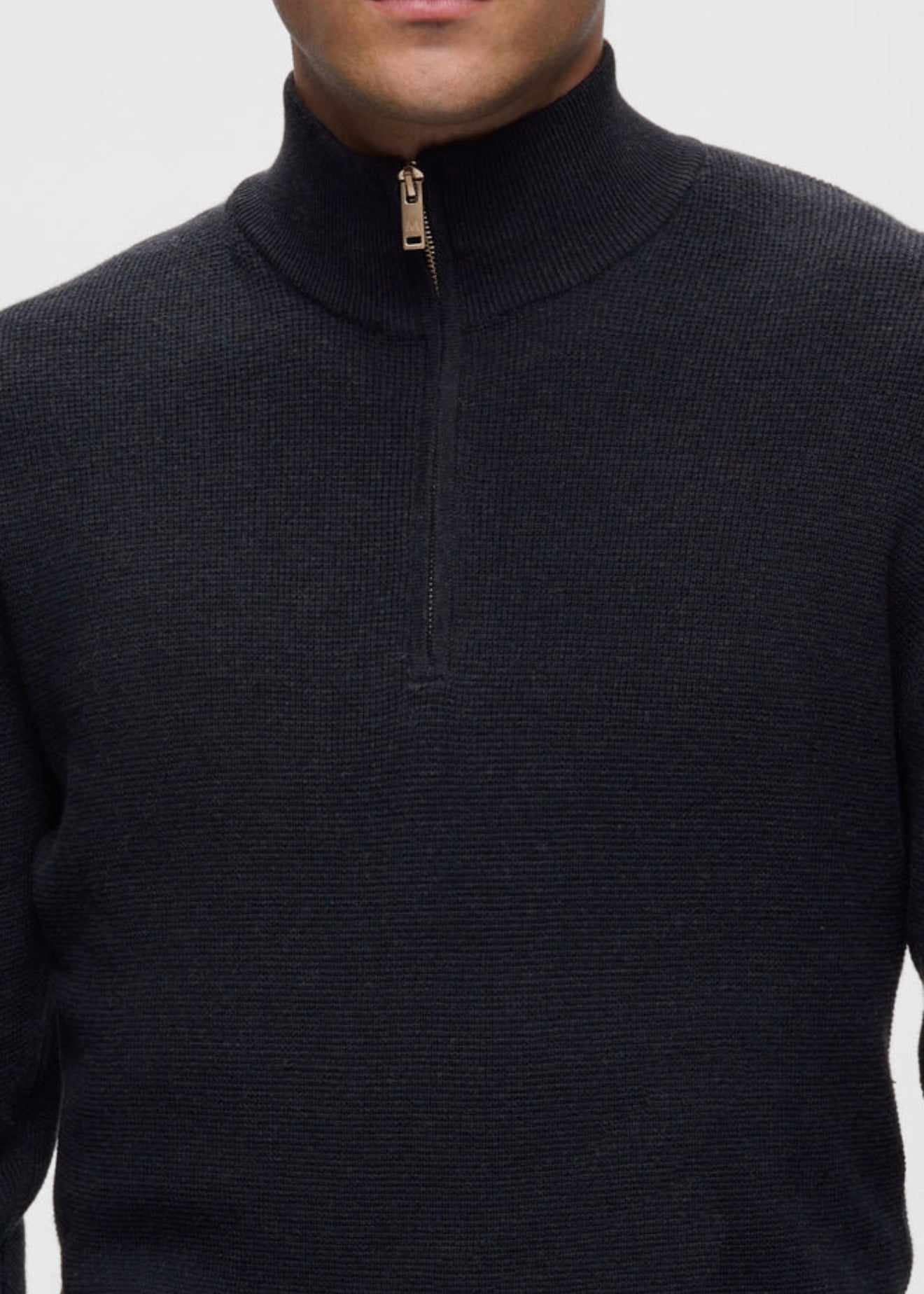 Lagoon Zip Dark Navy Melange