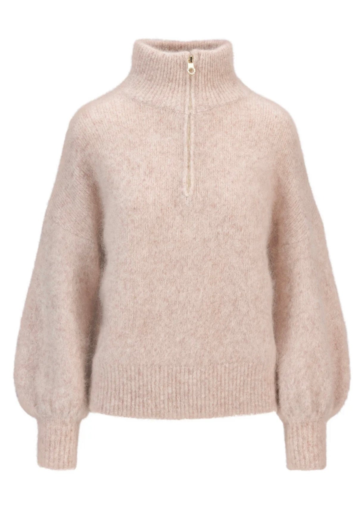 Ella&il Li Chunky sweater - Beige Melange