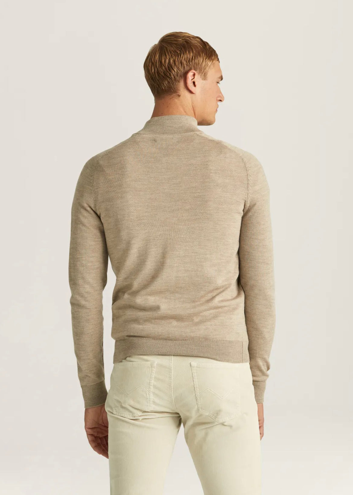 Morris Merino John Zip - Khaki