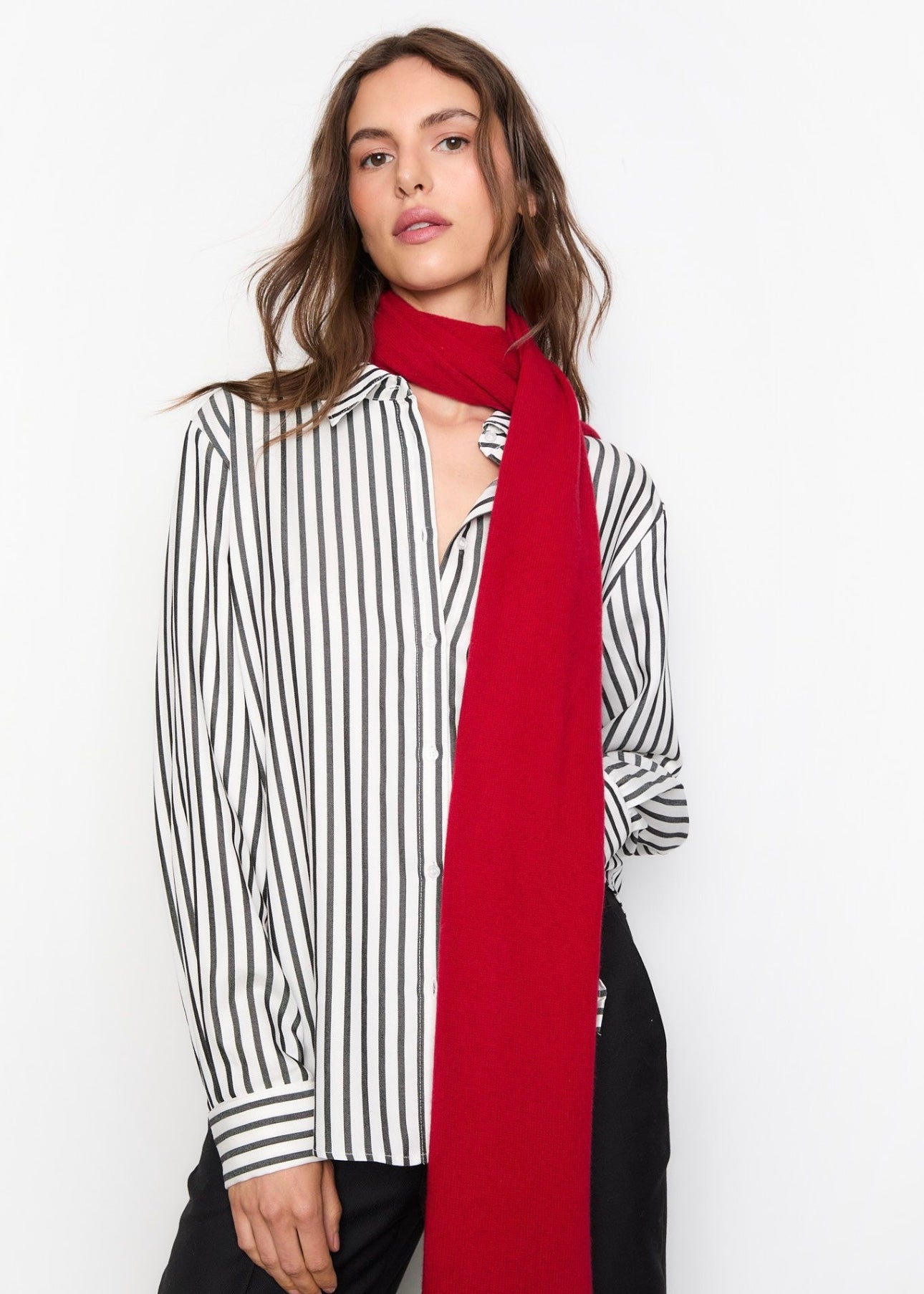 Cilia shirt Black Stripe