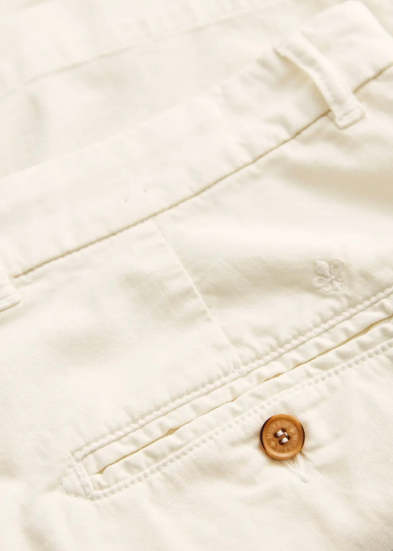Jeffrey Summer Chino Shorts Offwhite