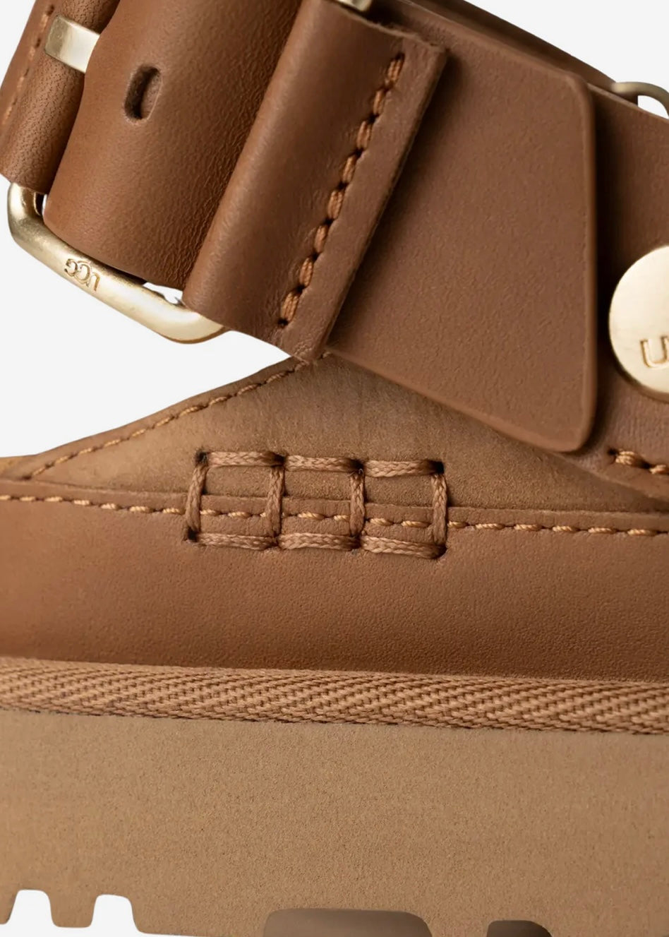 UGG W Goldenstar Villa Clog - Chestnut