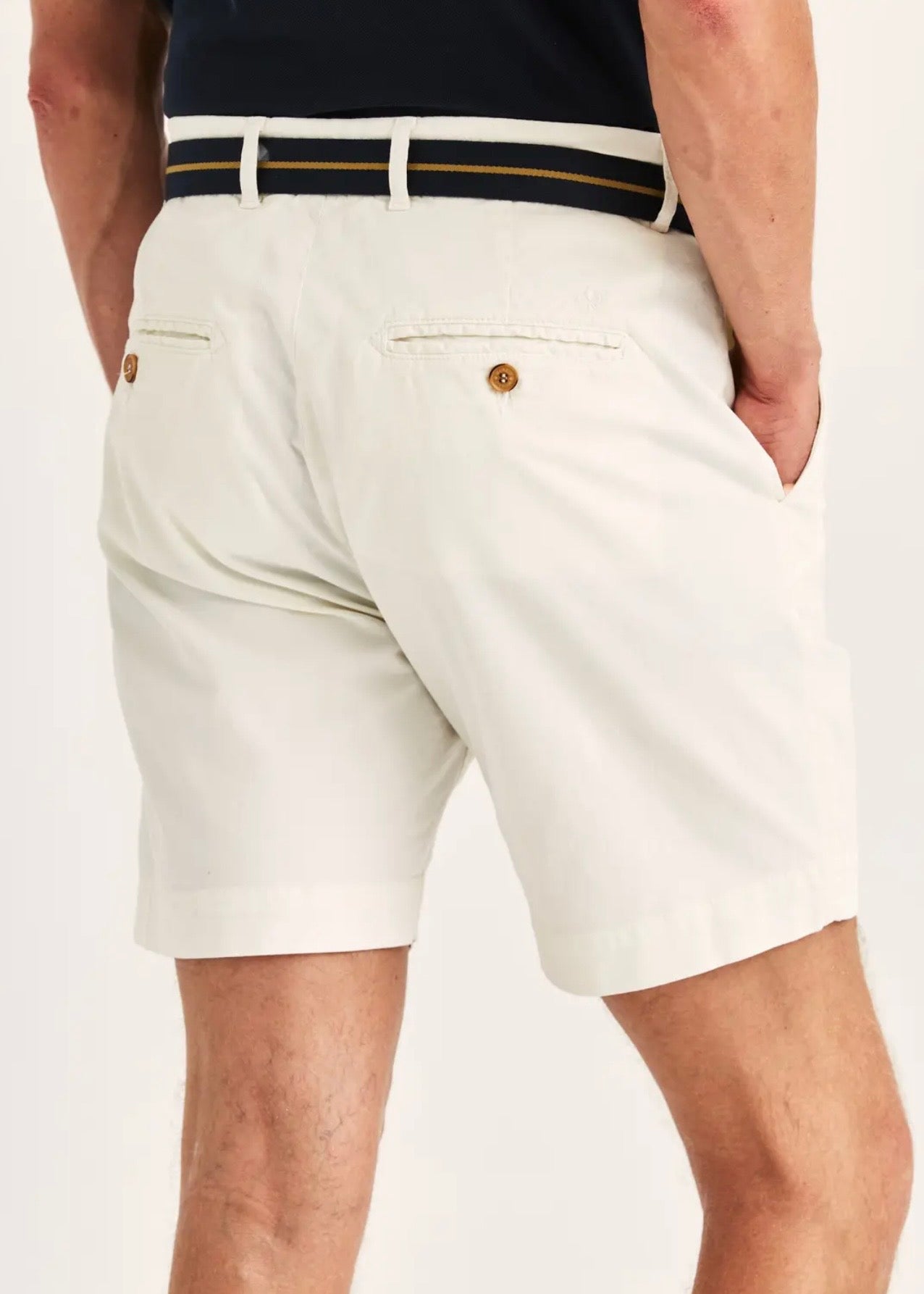 Jeffrey Summer Chino Shorts Offwhite