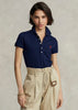 Slim Fit Stretch Polo Shirt Navy