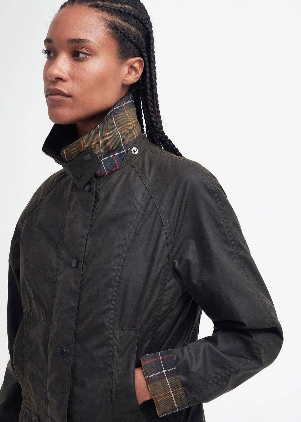 Classic Beadnell Jacket Olive