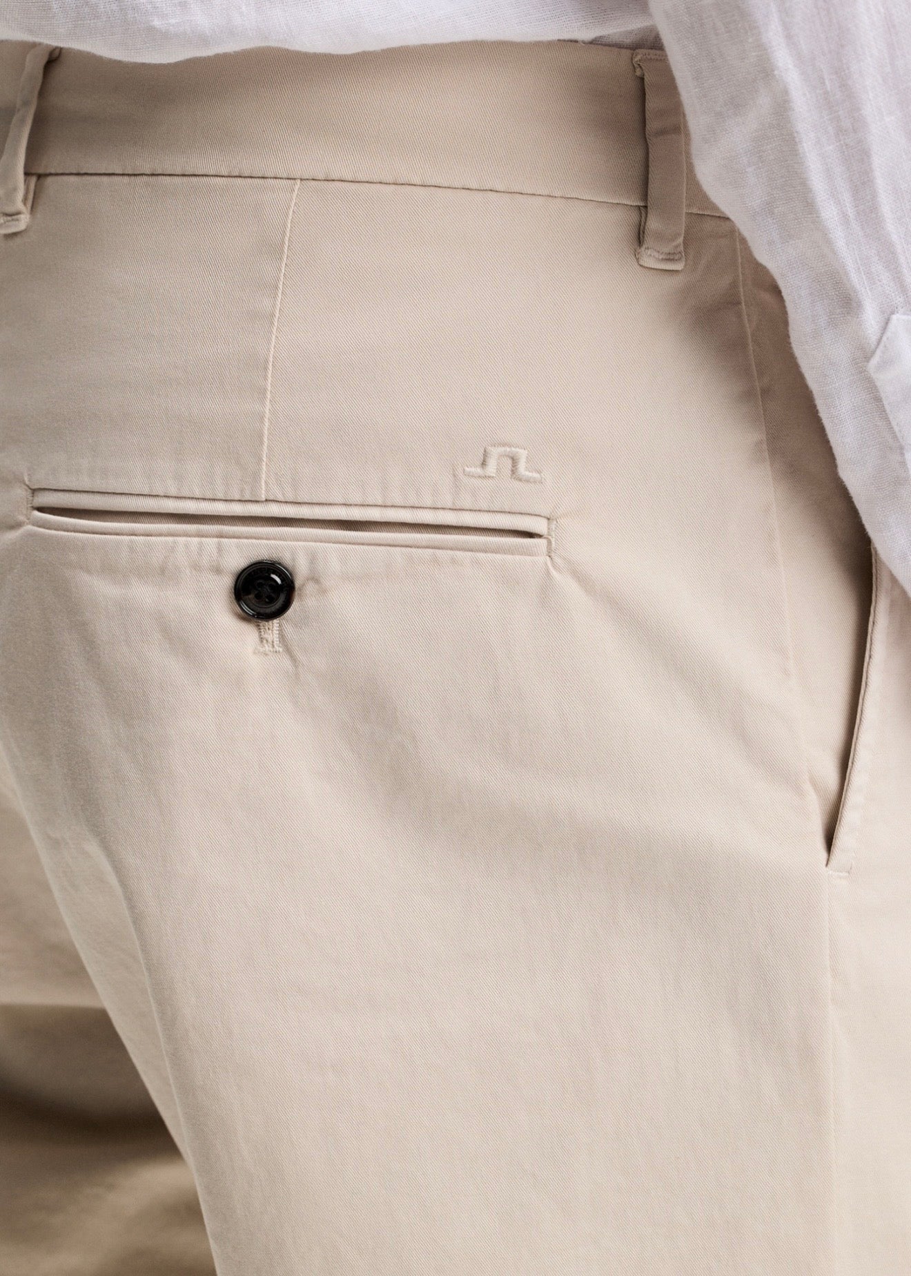 Chaze Cotton Stretch Pants Moonbeam