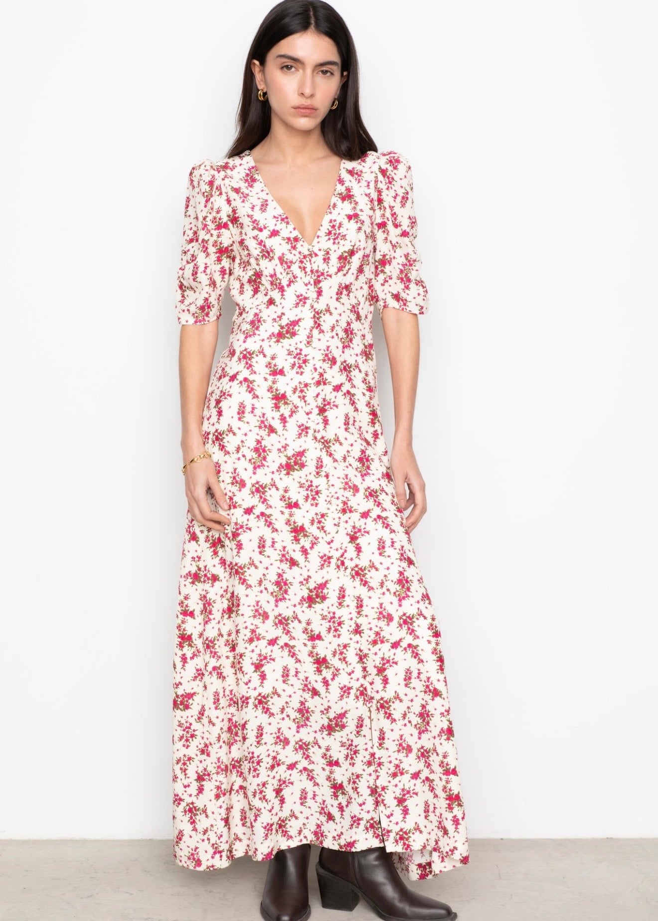 Aivy Dress Berry Print