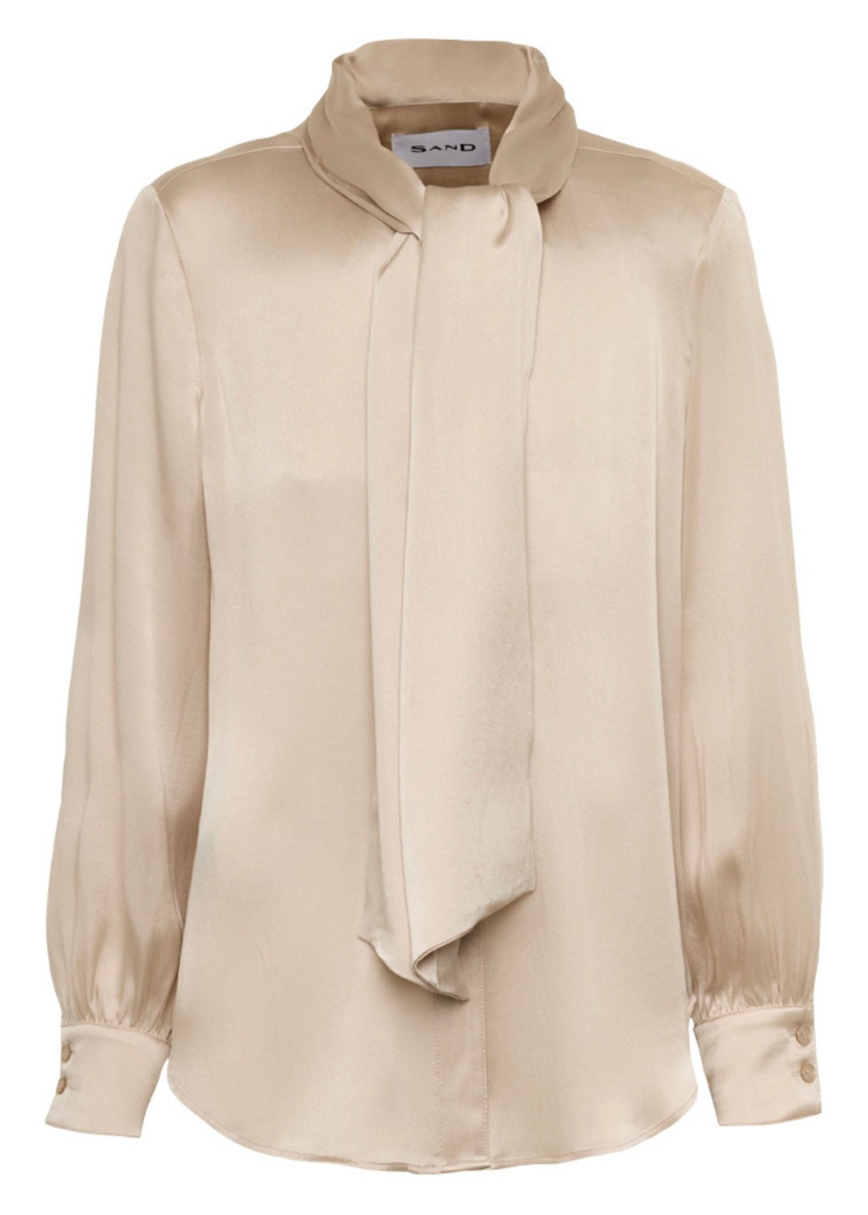 Latia Bow Matt Champagne Melange