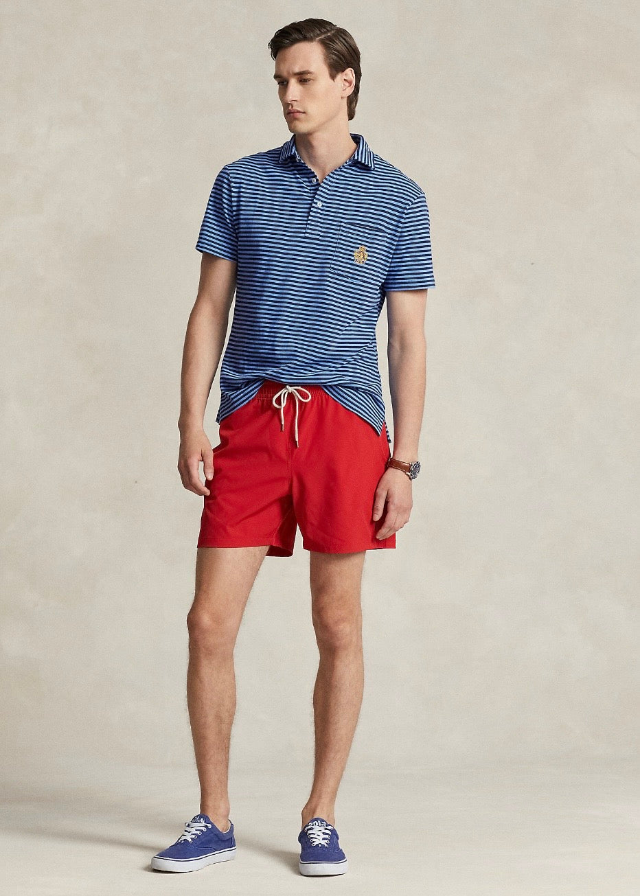 Traveler Swim Trunk Red