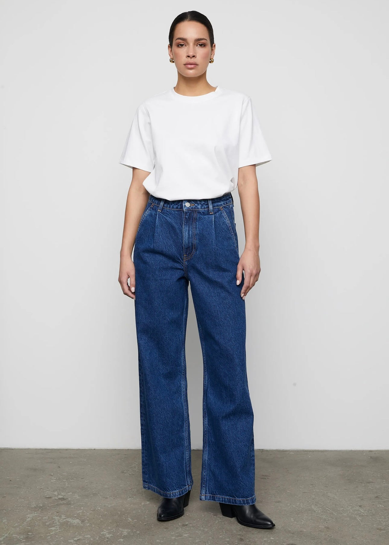 Camilla Pihl Joshua pants - Washed Dark Blue