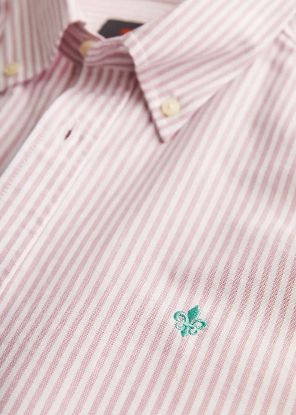 Douglas Oxford Stripe Pink