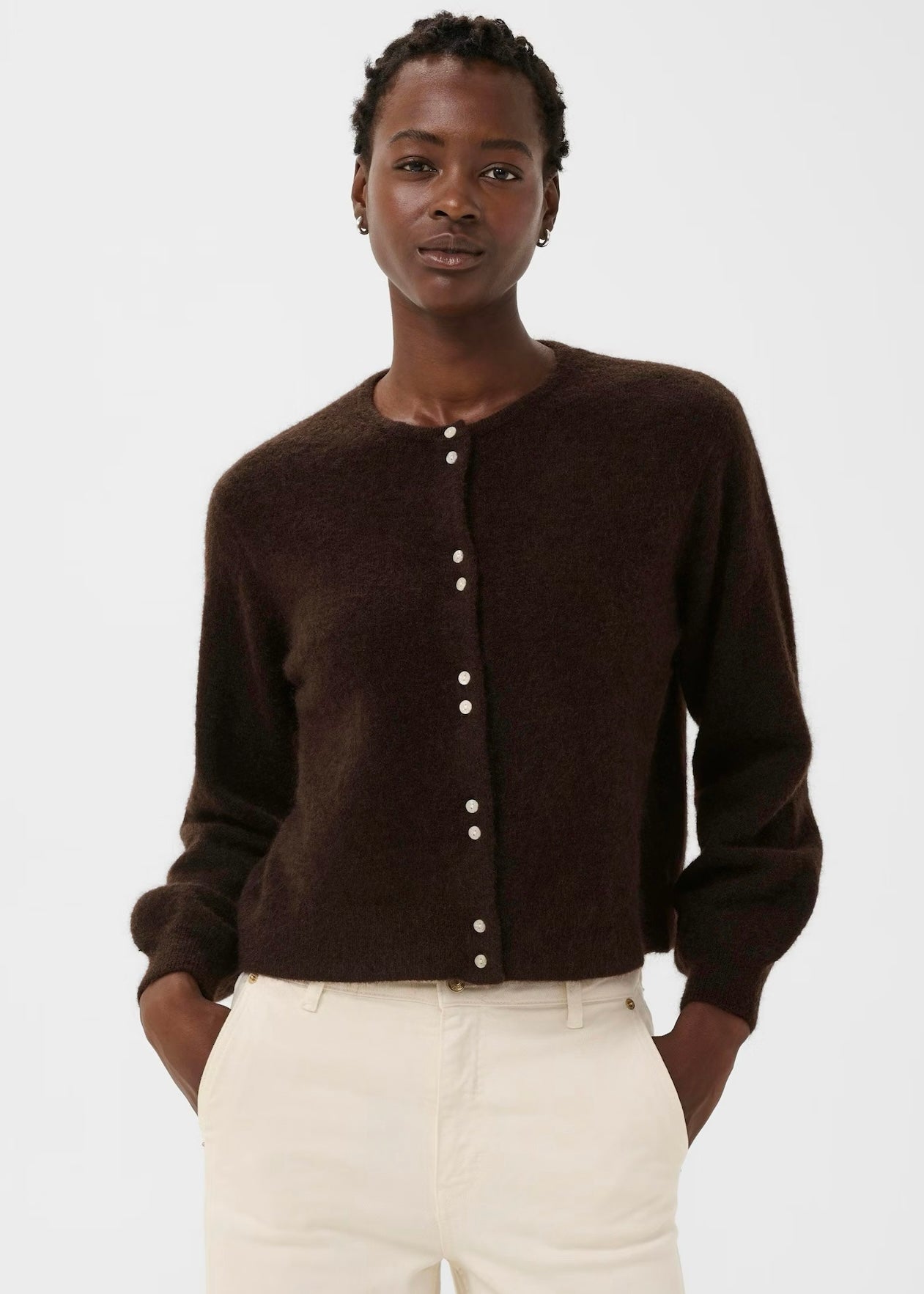 Ninell cardigan Ganache Melange