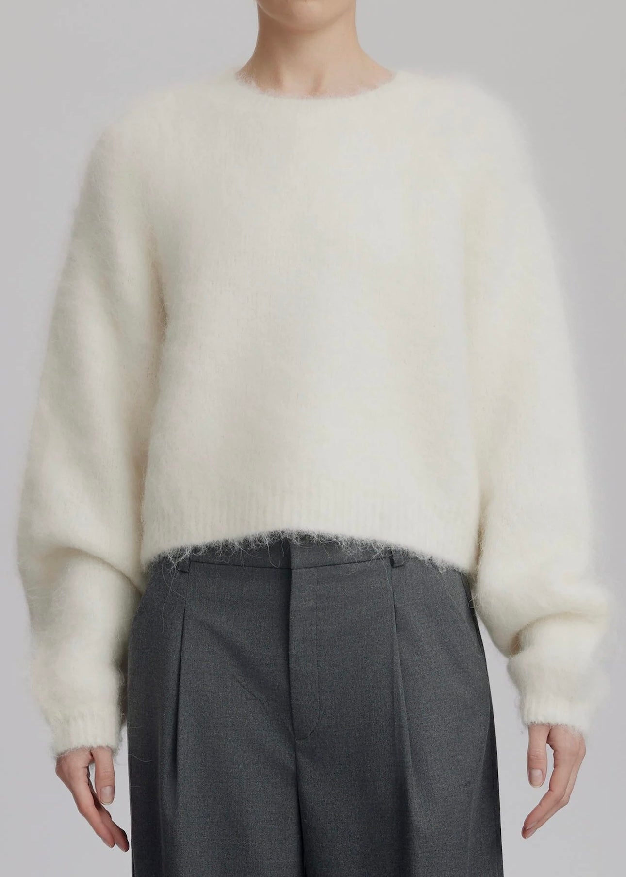 Gestuz Sabi Short pullover - Egret