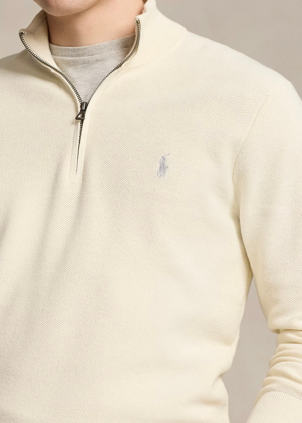 Polo Ralph Lauren Cotton Zip - Herbal Milk