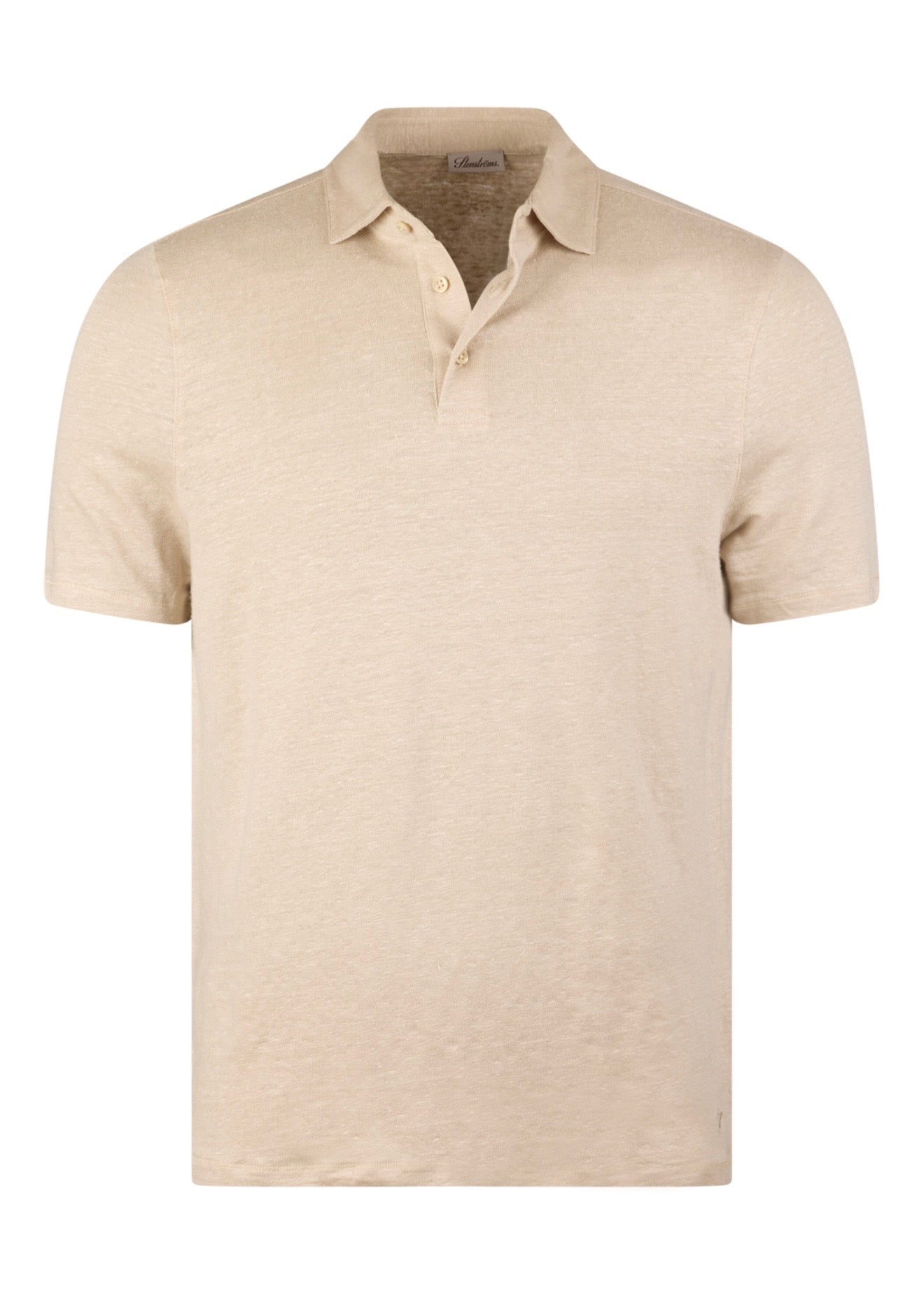 Linen Polo Shirt Light Beige