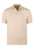 Linen Polo Shirt Light Beige