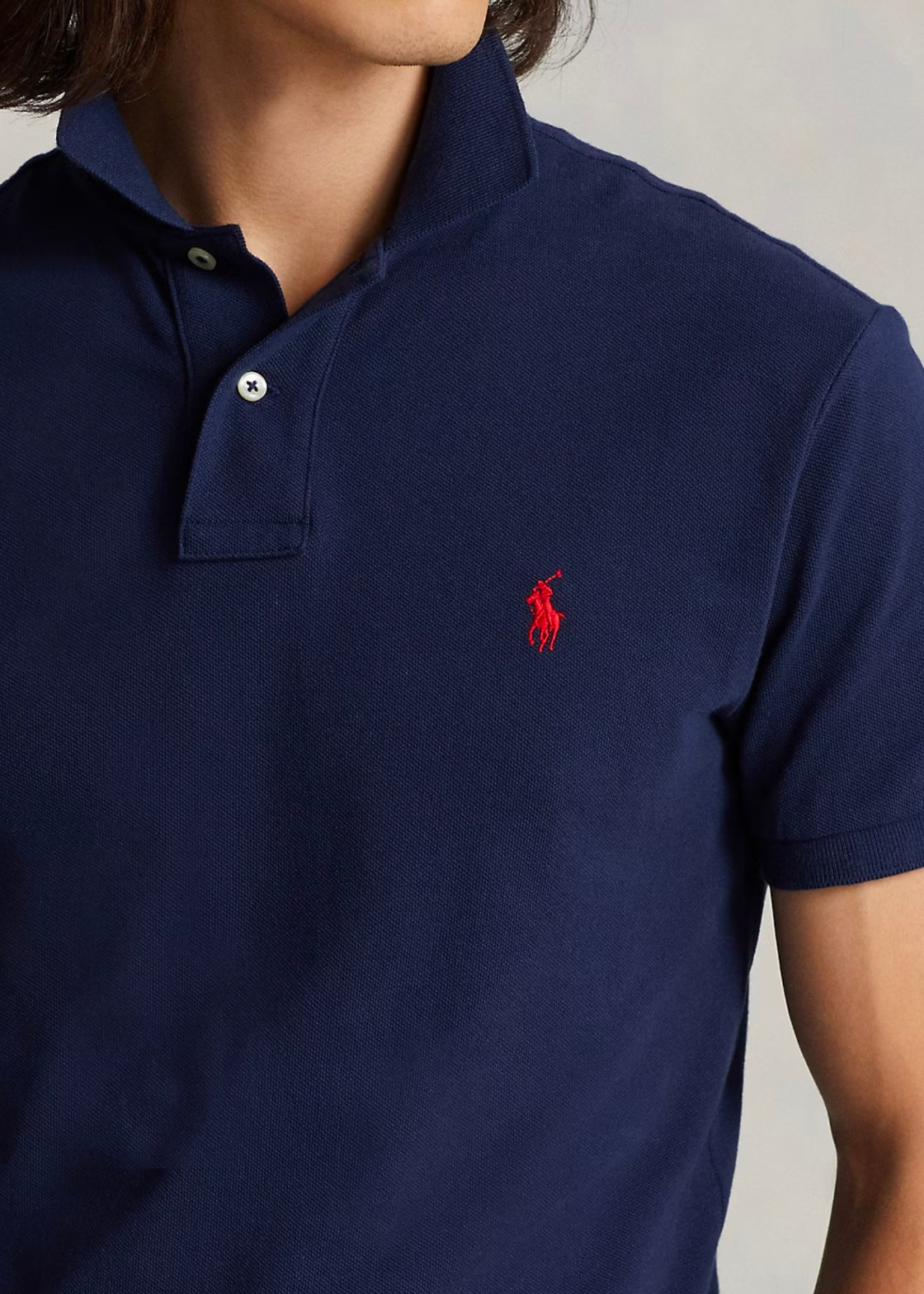 Polo Ralph Lauren pique - Newport Navy