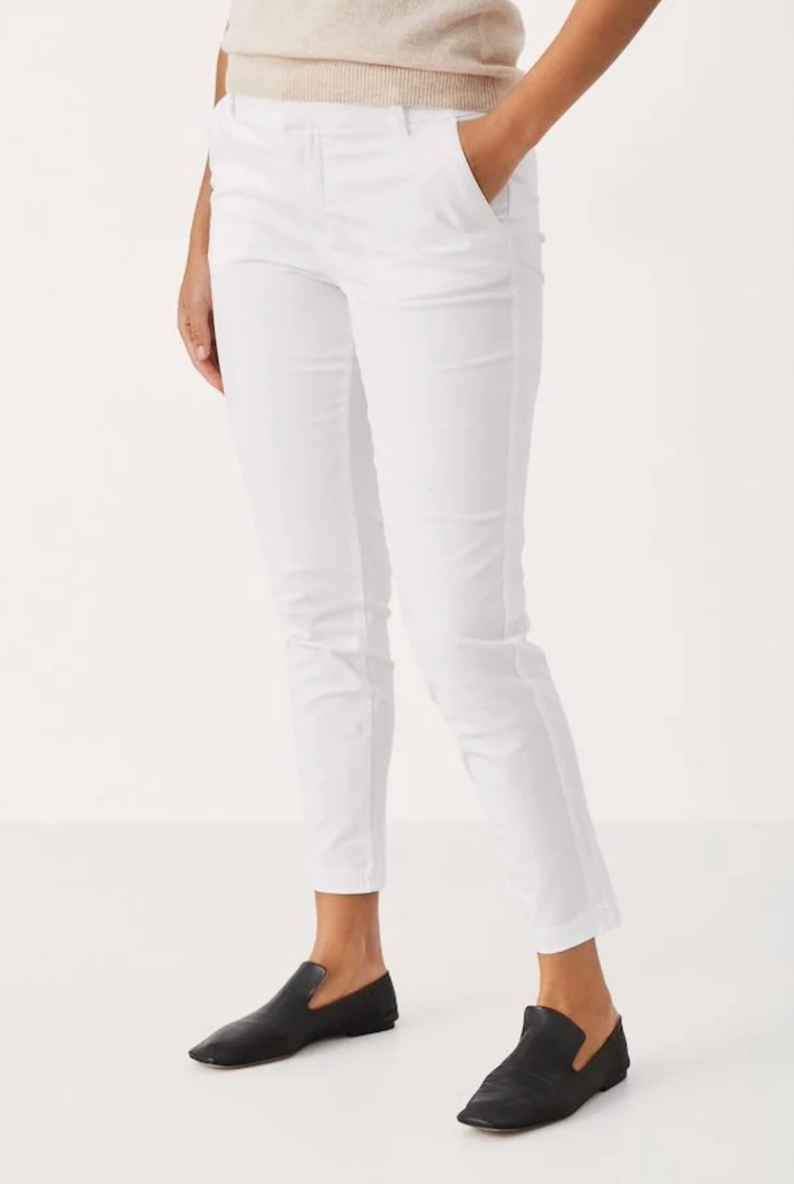 Part Two Soffys chinos - Bright White