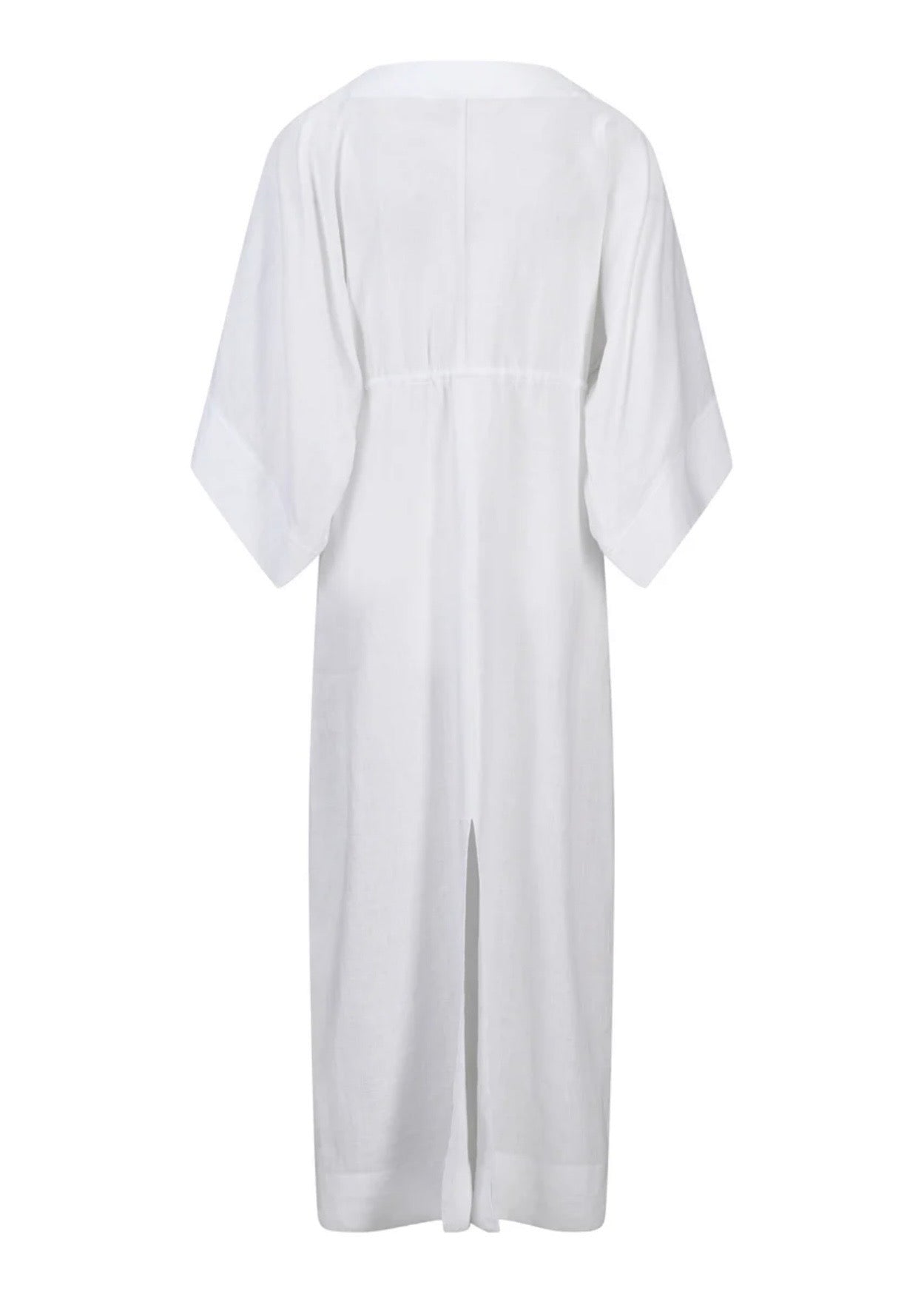 Pernille Linen Dress White