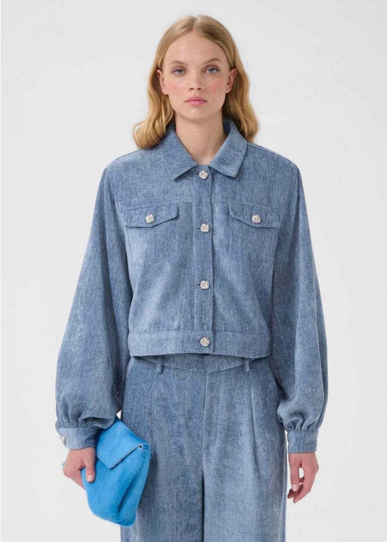 Vally Jacket Blue Denim