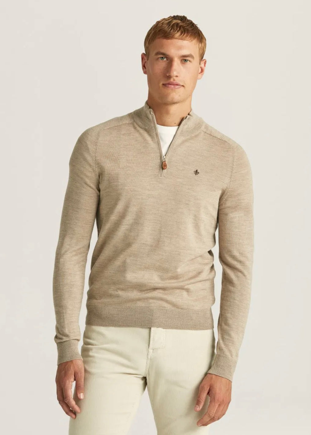 Morris Merino John Zip - Khaki