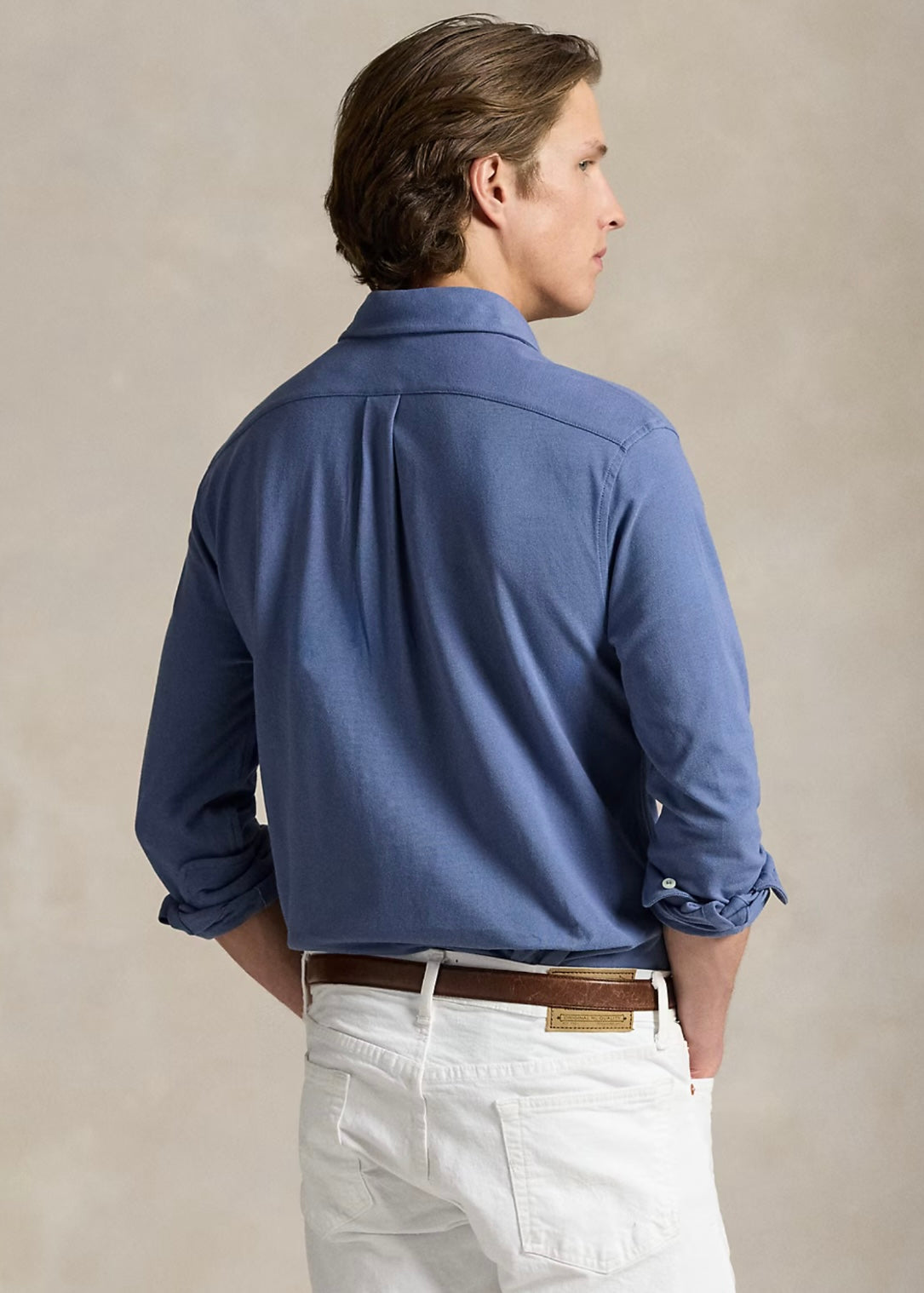 Ralph Lauren Featherweight Mesh shirt - Capri Blue