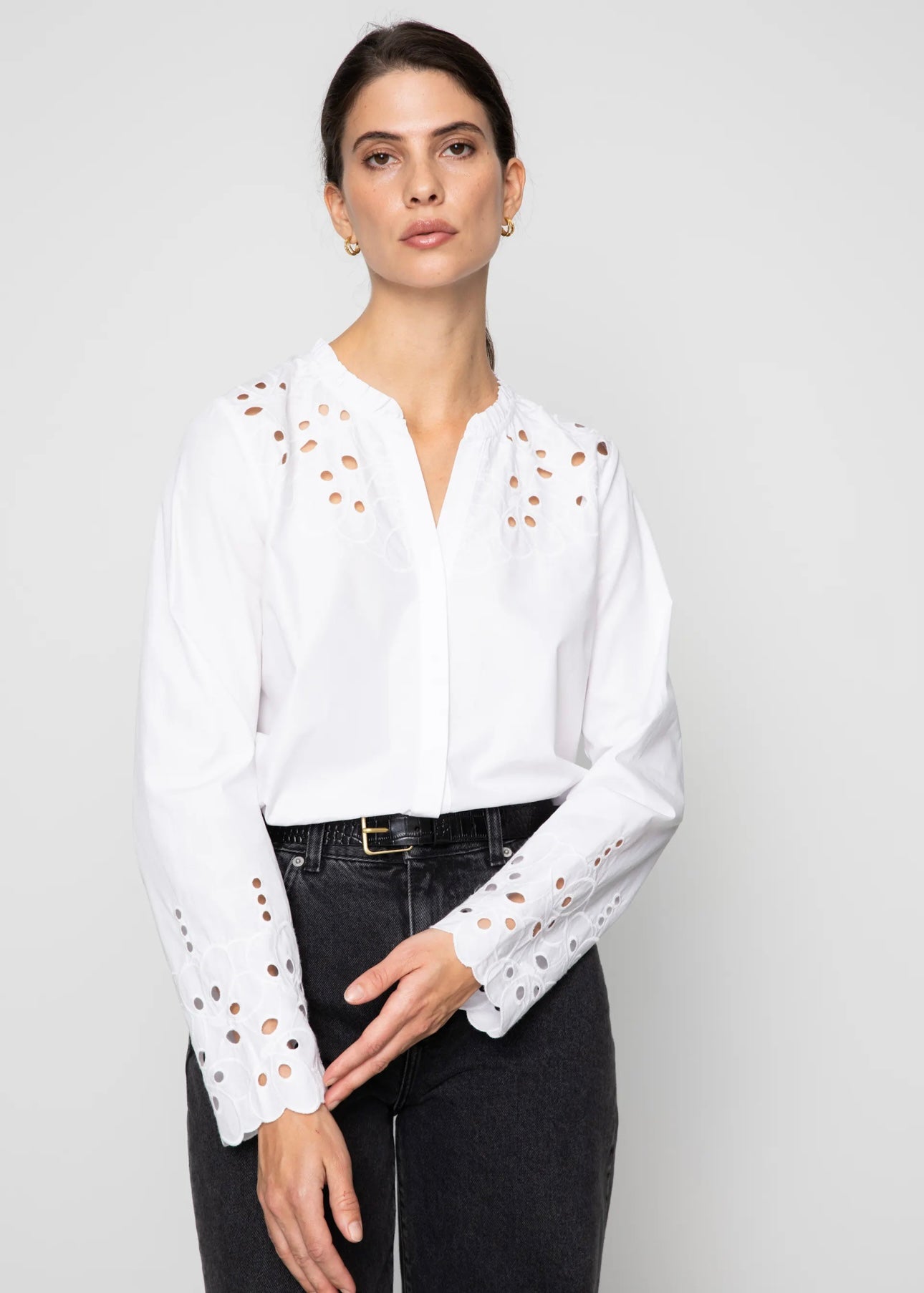 Camilla Pihl Edda blouse - White