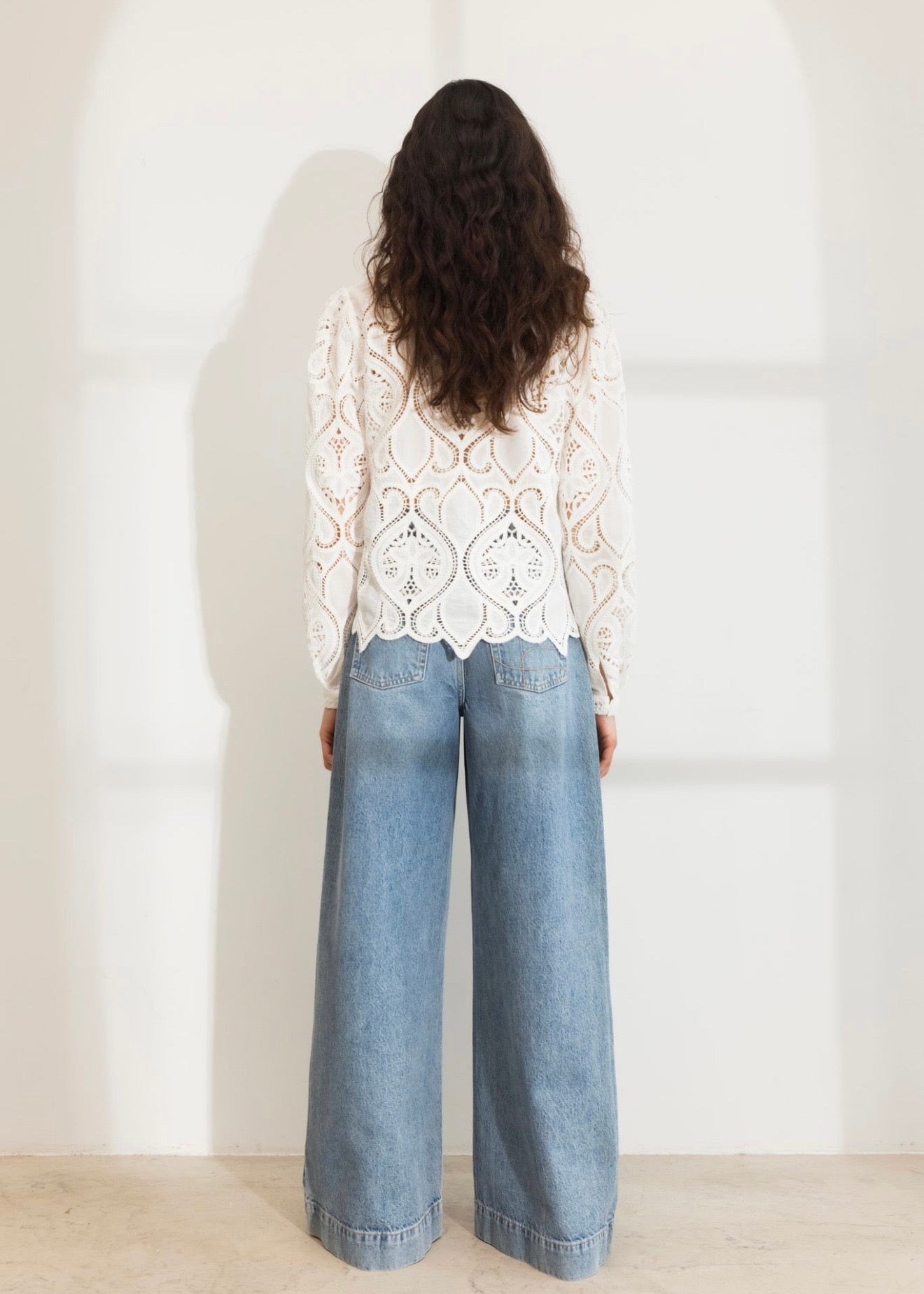 Amelia Blouse White