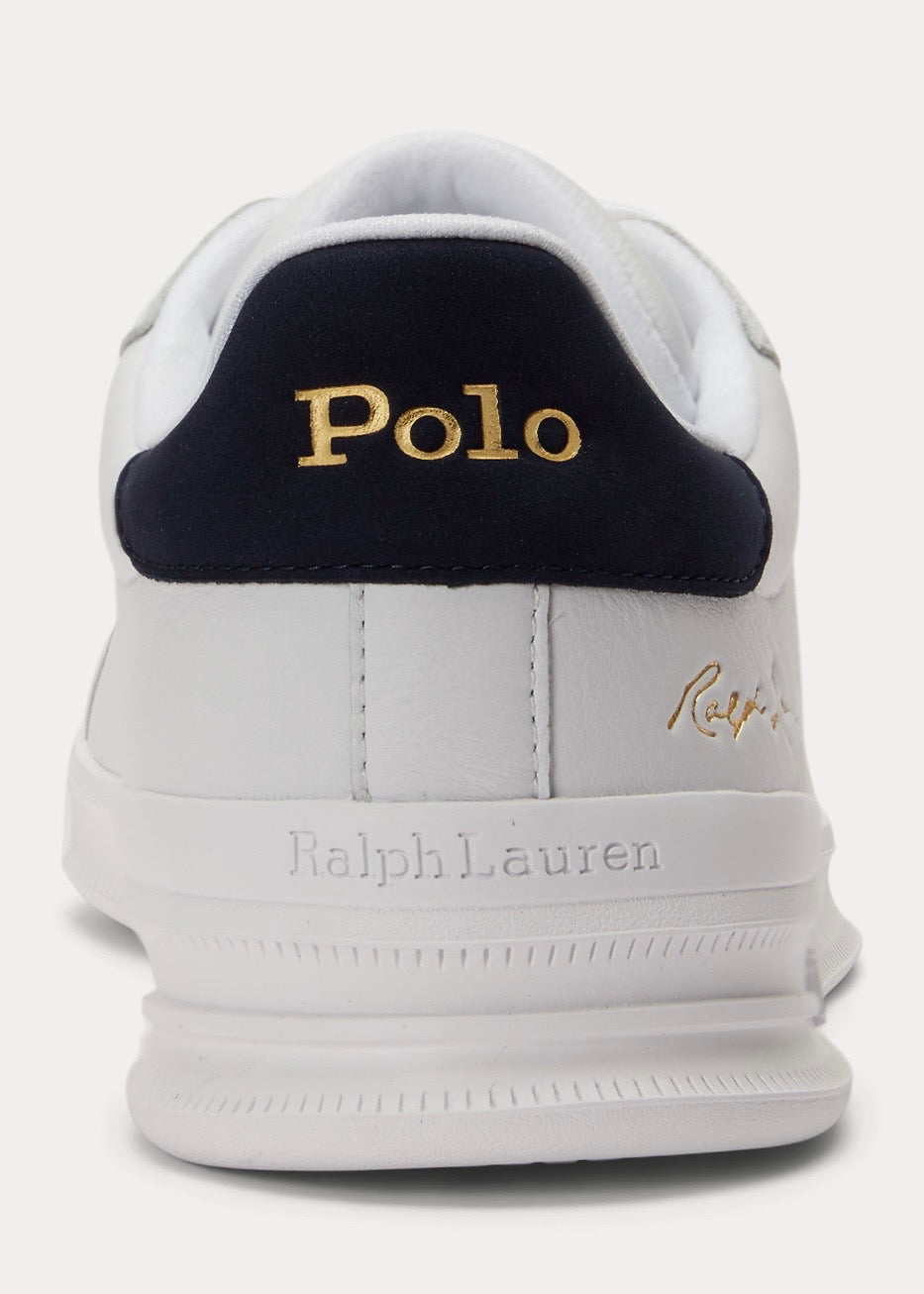 Heritage Court Leather Sneakers White