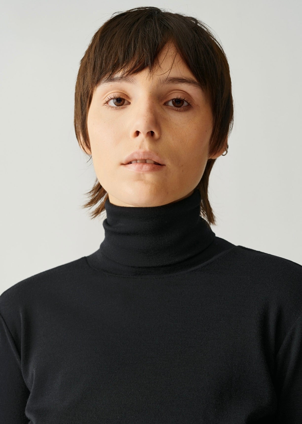 Julie Josephine Camilla rollerneck - Black