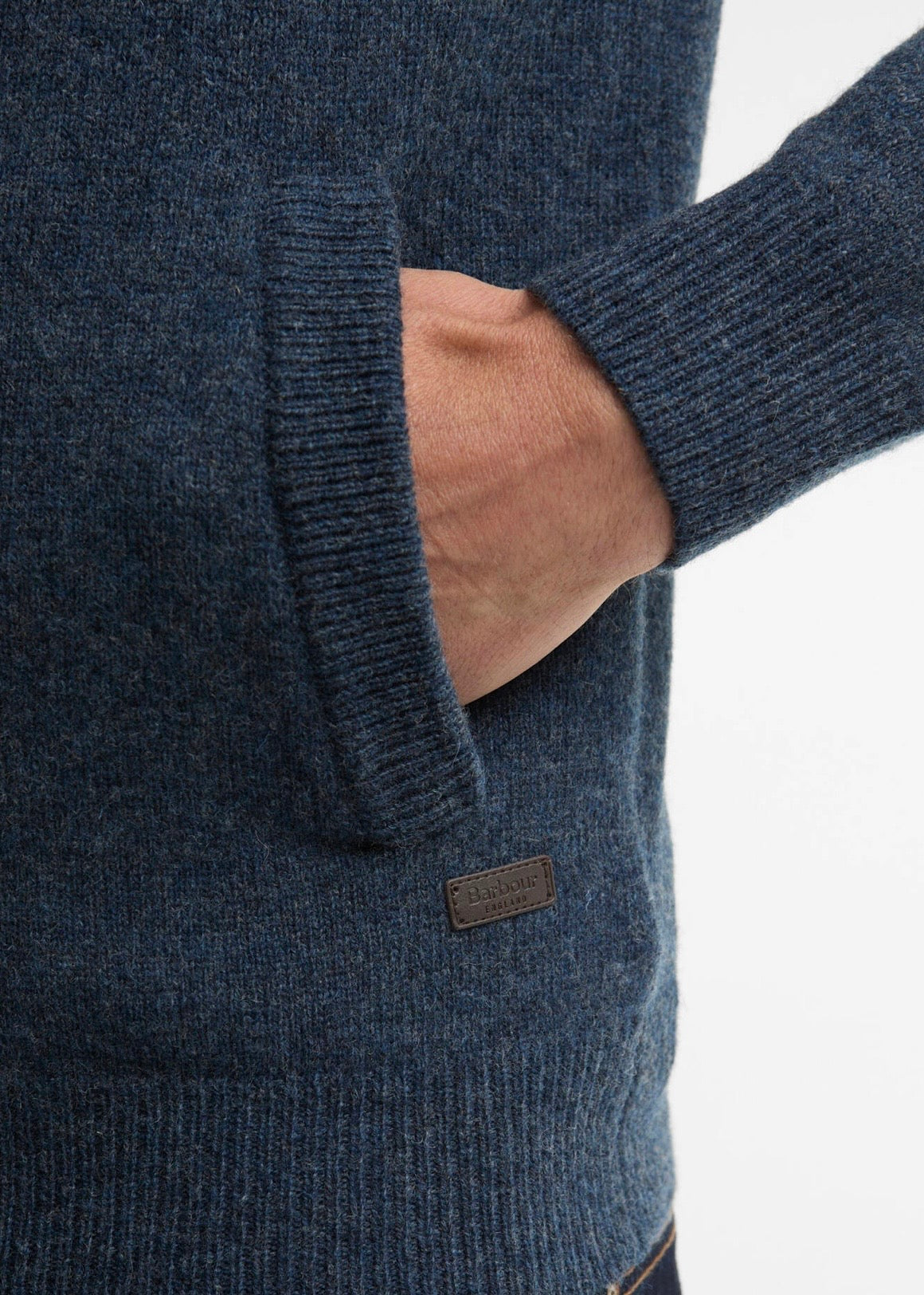 Essential Patch Zip Trough Dark Indigo