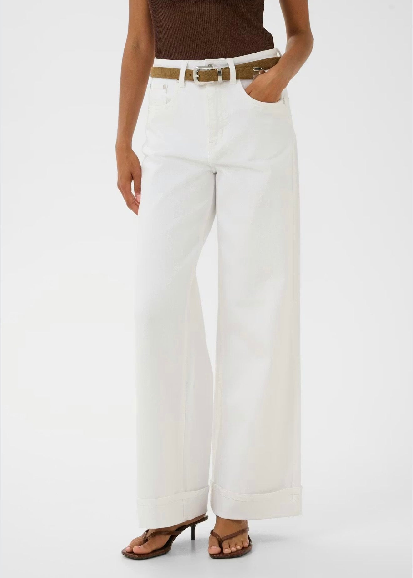 Livia Jeans White Wash