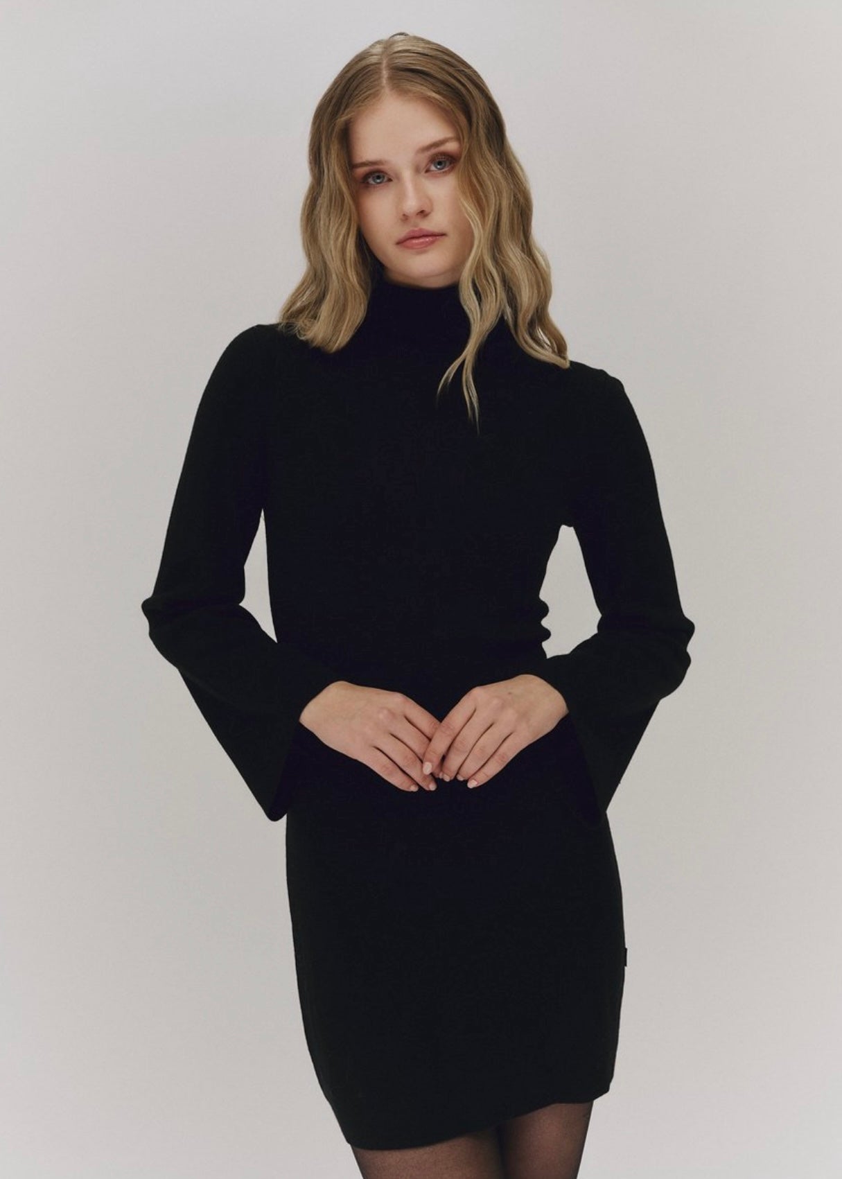 Melina Merino dress Black