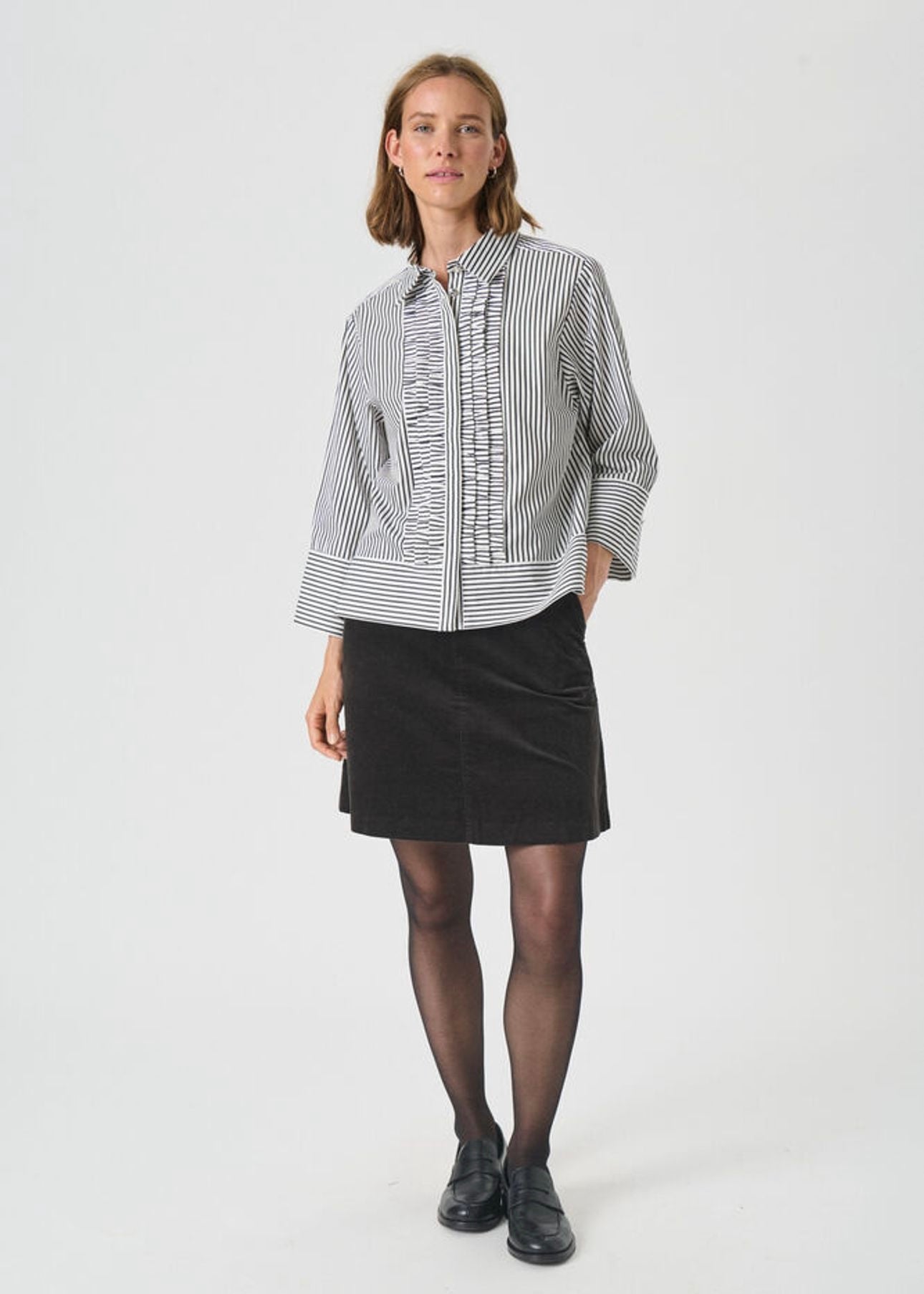 Vinny shirt Black Stripe