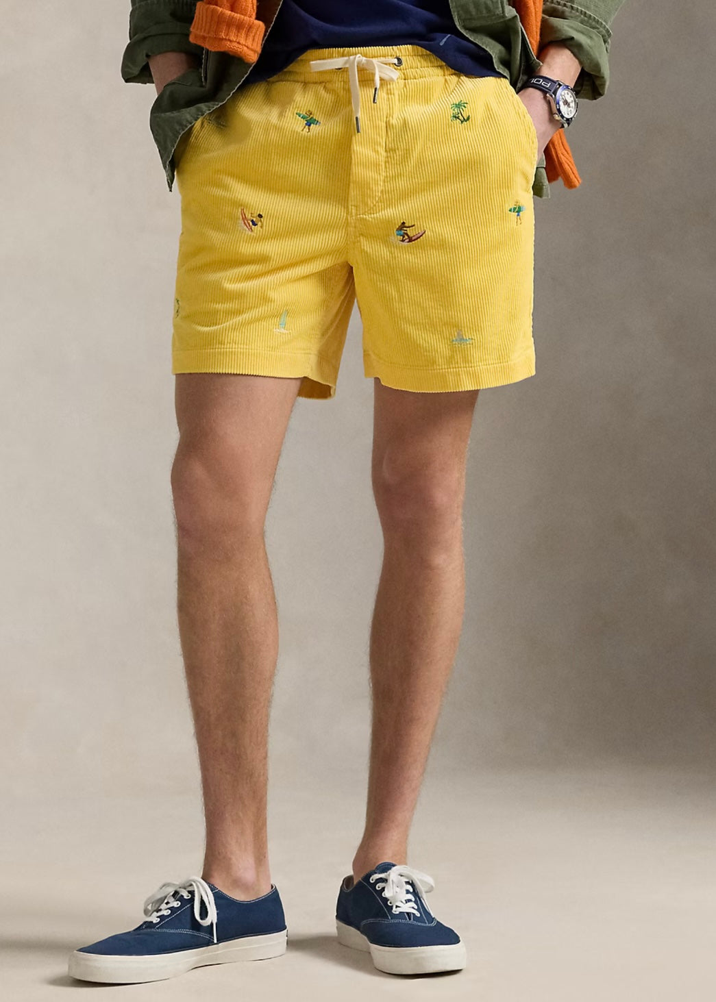 Ralph Lauren Cord shorts - Beach Yellow Surfer