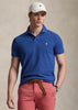 Mesh Polo Shirt Dusty Azure
