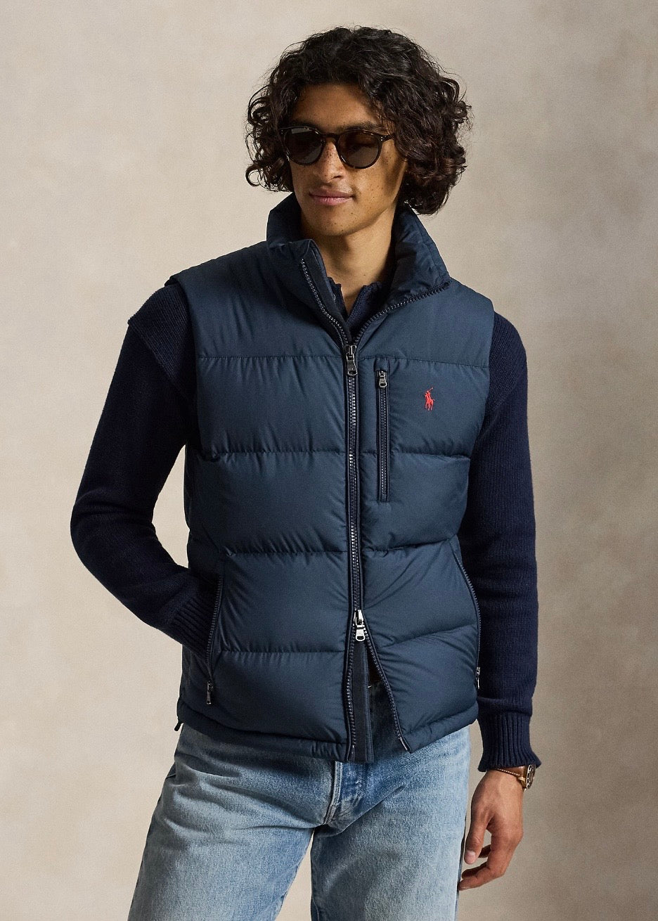 The Gorham Down Vest Navy