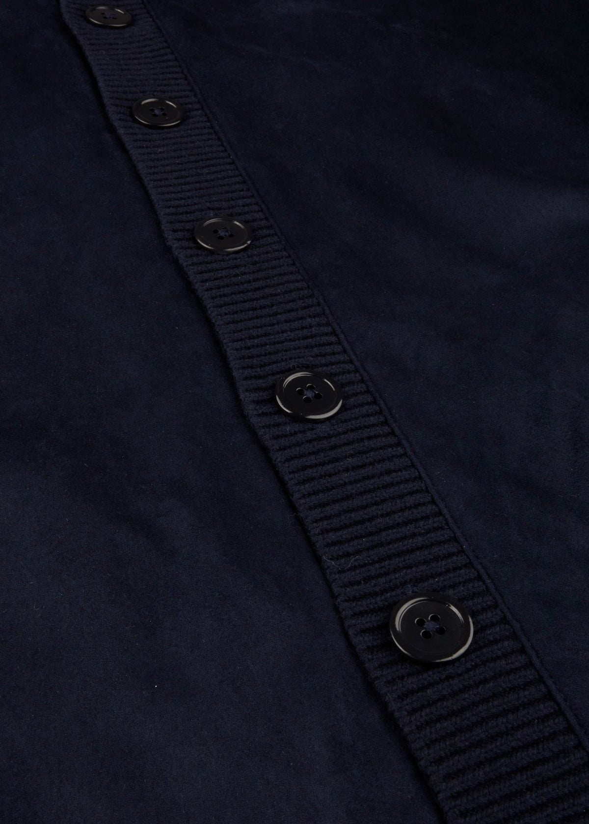 Alcantara Cardigan Navy