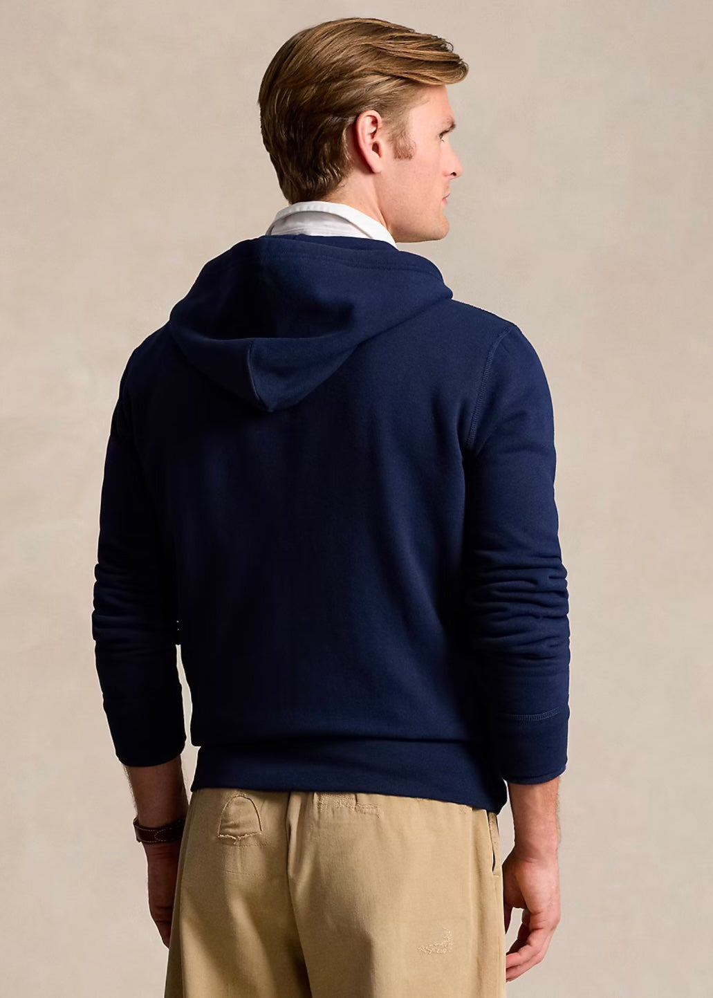 Polo Ralph Lauren College Zip Hoodie - Cruise Navy