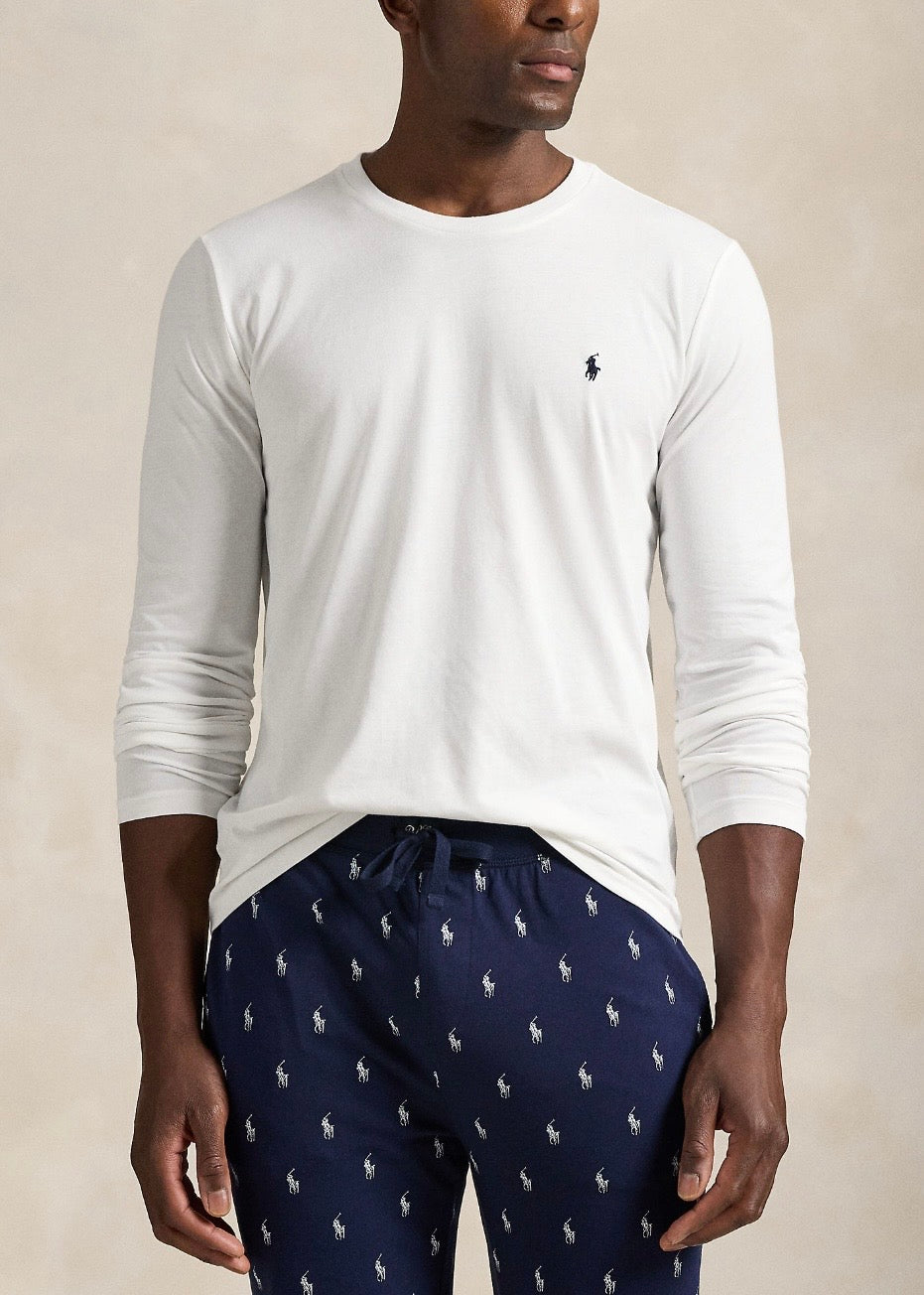 Cotton Jersey Longsleeve White