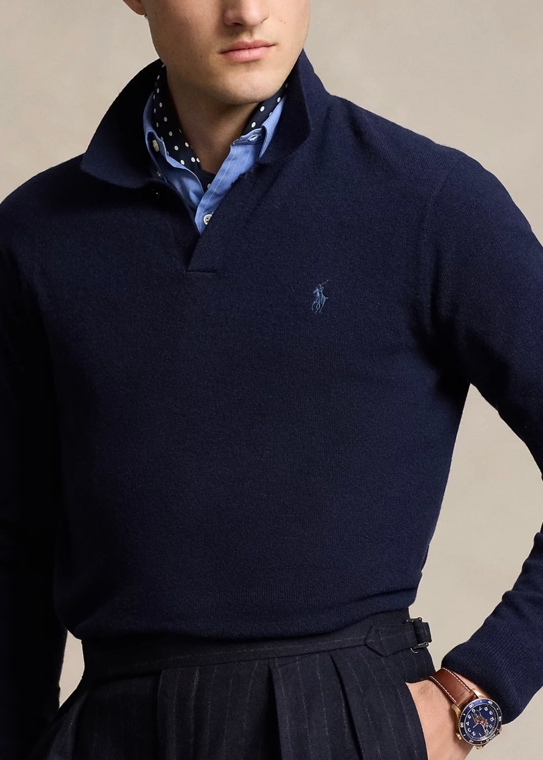 Polo Ralph Lauren Wool longsleeve - Navy