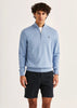 Riley Half Zip Blue