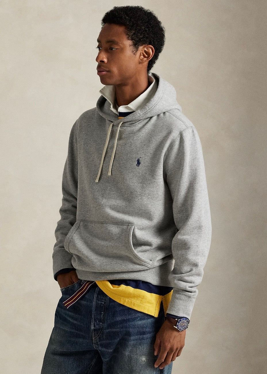 The RL Fleece Hoodie Andover Heather