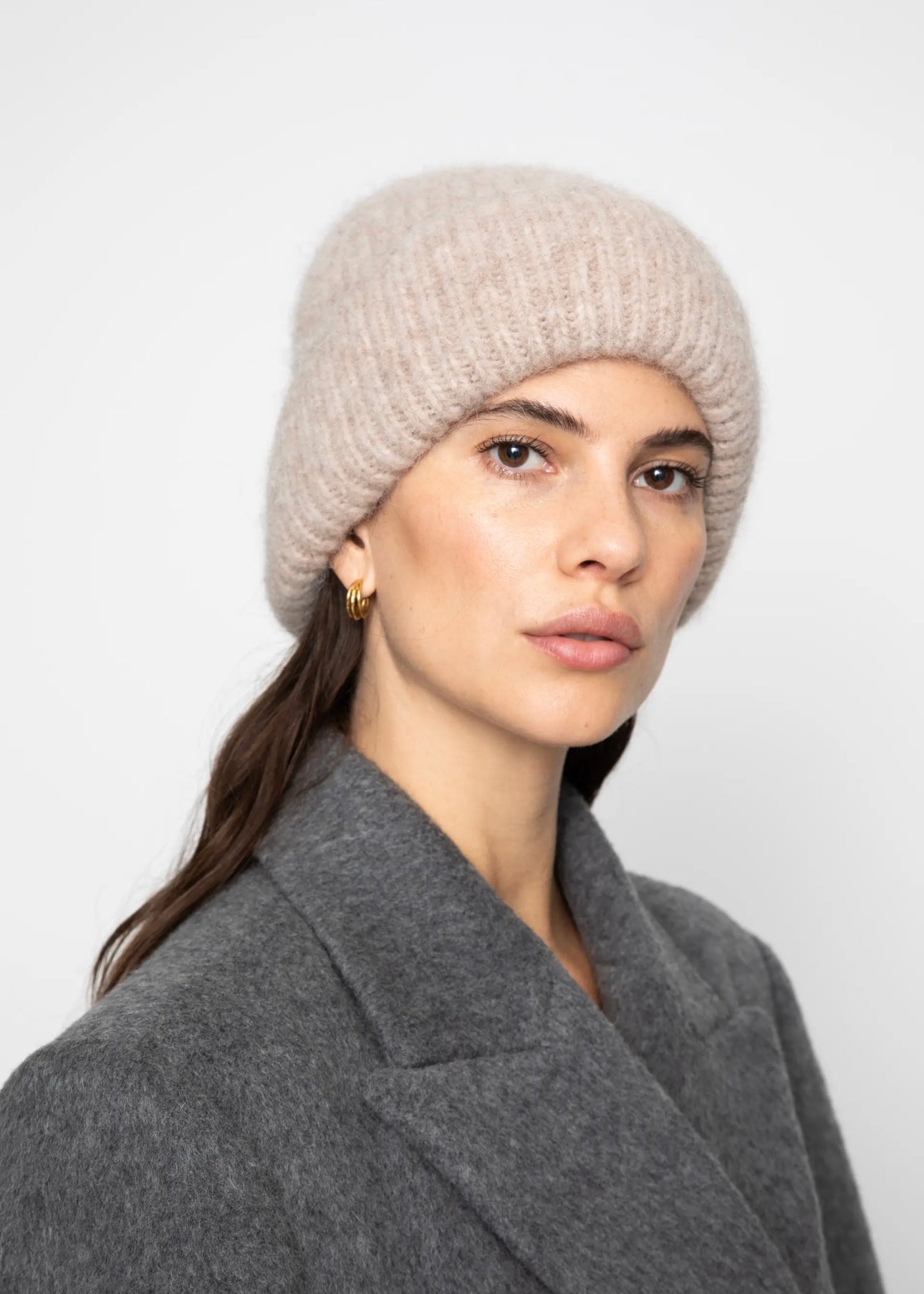 Camilla Pihl Ayla beanie - Light Taupe