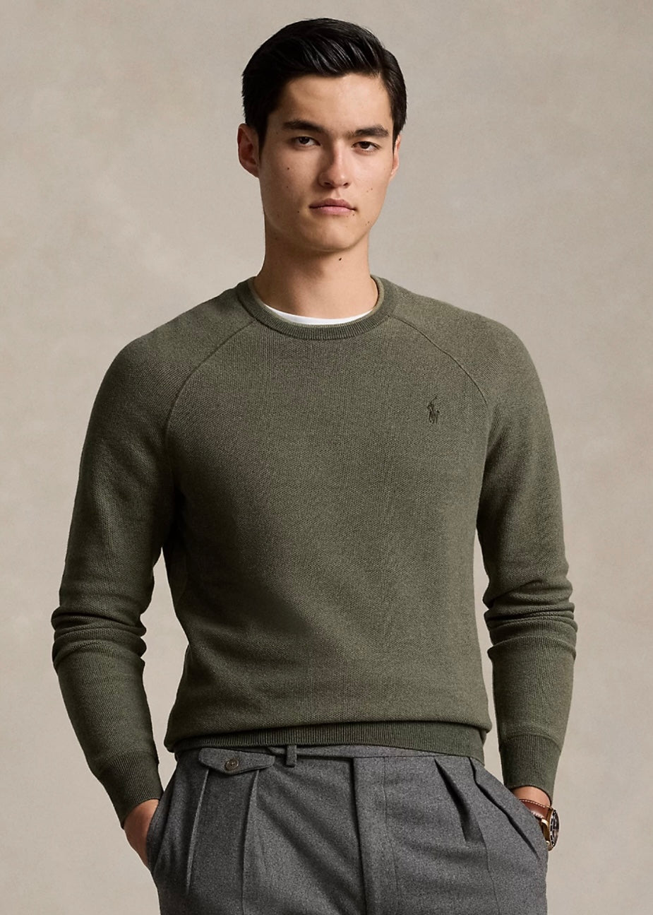 Polo Ralph Lauren Cotton sweater - Olive Combo