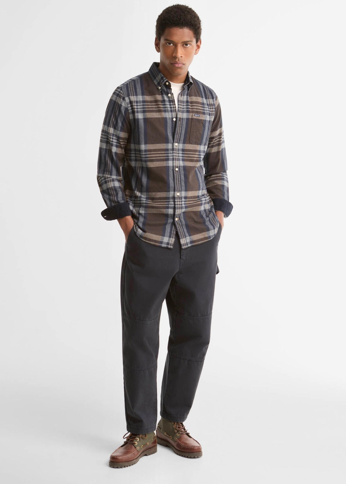 Dovedale Shirt Dark Sand