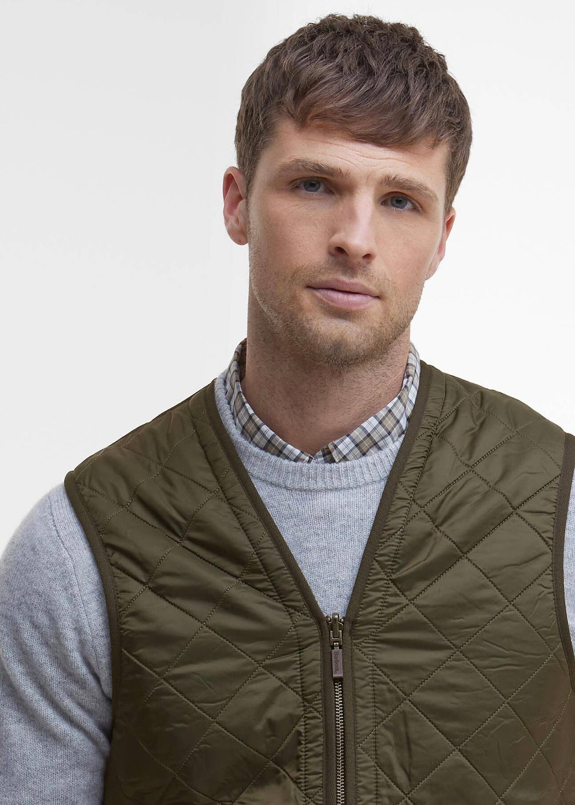 Polarquilt Waistcoat/Zip-In Liner Olive